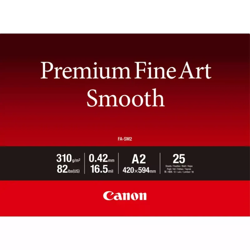 FA-SM2 A2 25 - Premium FineArt Smooth A2 25 sheets
