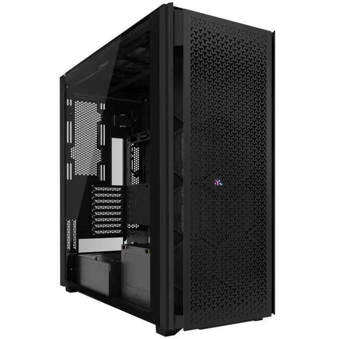 Caixa E-ATX Corsair 9000D RGB Airflow Preta Vidro Temperado