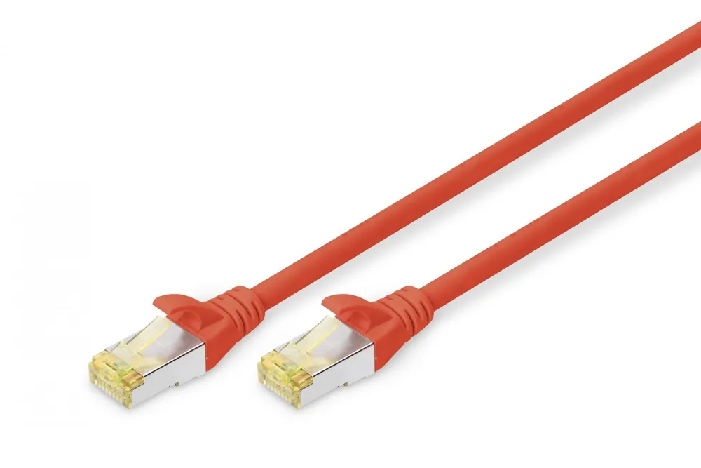 Digitus DK-1644-A-010/R cabo de rede Vermelho 1 m DK-1644-A-010/R