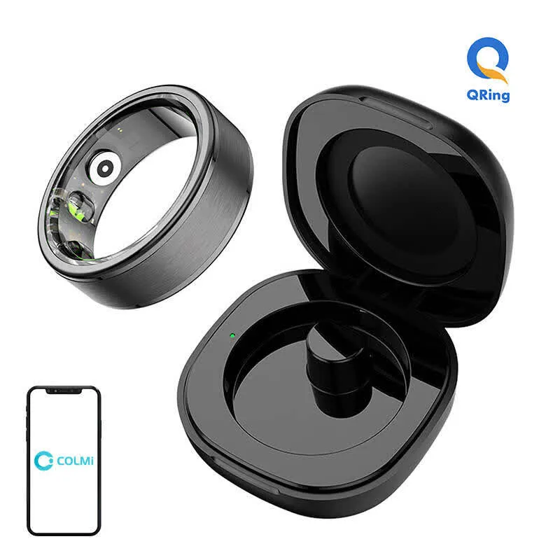 SmartRing R03 20.3mm c/ Caixa Carregamento (Cinzento) - COLMI
