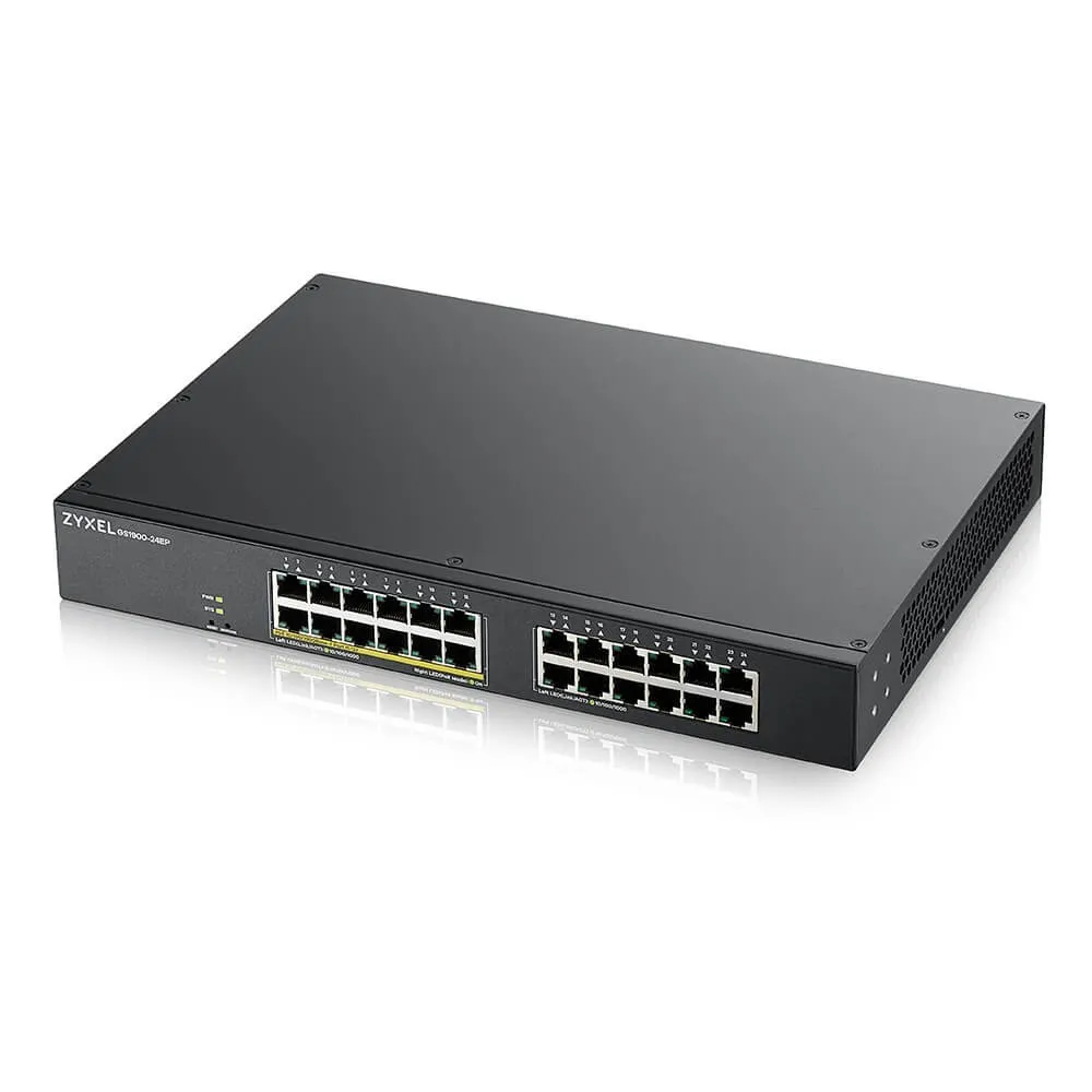 Zyxel GS1900-24EP Gerido L2 Gigabit Ethernet GS1900-24EP-EU0101F