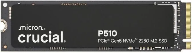 SSD Crucial P510 1TB NAND Gen5 M.2 NVMe 2280 (11000/9500MB/s)
