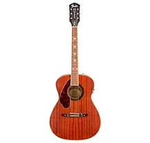 Guitarra Electro-Acústica Fender Tim Armstrong Hellcat Natural Esquerdina