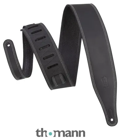 Levys Butter Leather Strap 2,5"BK