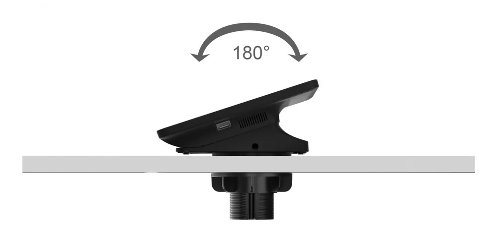 Yealink 3311092 acessório de videoconferência Suporte Preto 3311092