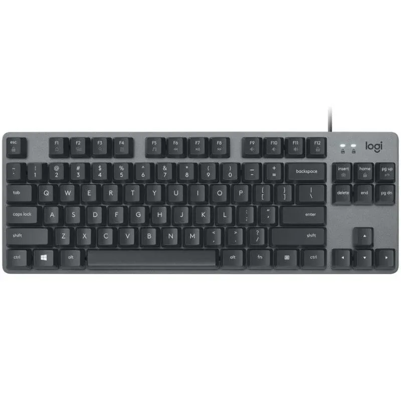 Teclado mecânico Logitech K835 TKL Layout DE retroiluminado