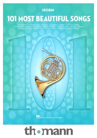 Hal Leonard 101 Beautiful Songs Horn