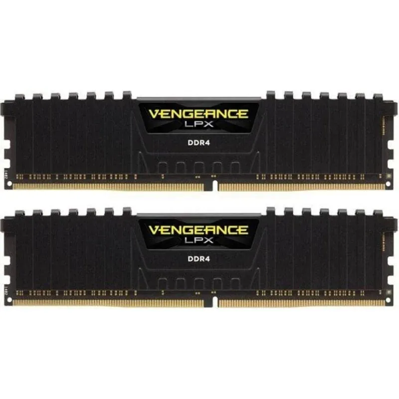 Memória RAM Corsair Vengeance LPX 32GB 2x16GB DDR4 2133MHz CL13 Intel XMP Preto