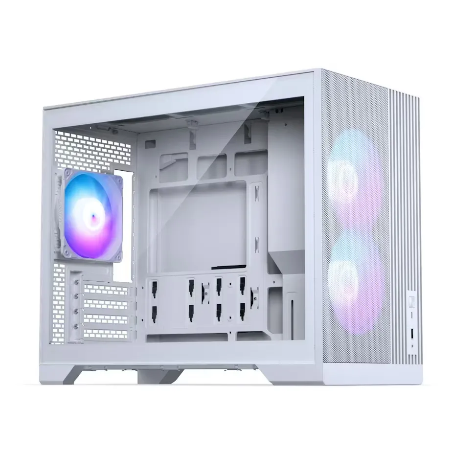 Caixa Micro-ATX Phanteks XT M3 D-RGB Tempered Glass Branca