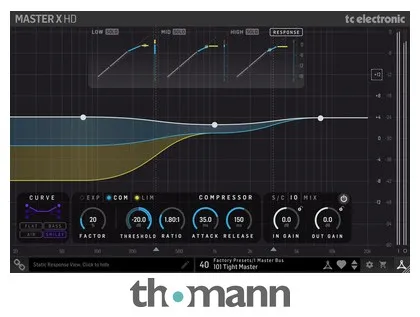 tc electronic Master X HD Multiband Dynamics