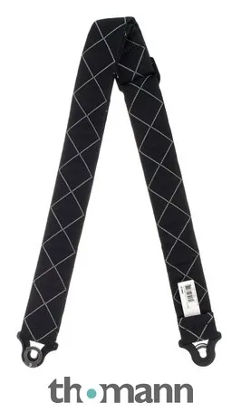 Daddario Auto Lock Strap Diamond Pad BK
