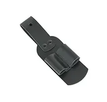 Porta baquetas tradicional Adamastor 6817 preto para cinto couro