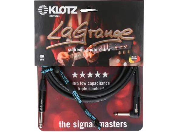 Klotz Cabo angulado guitarra LaGrange 3m