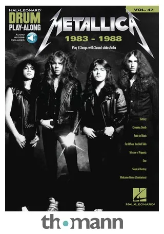 Hal Leonard Drum Play-Along Metallica 1983