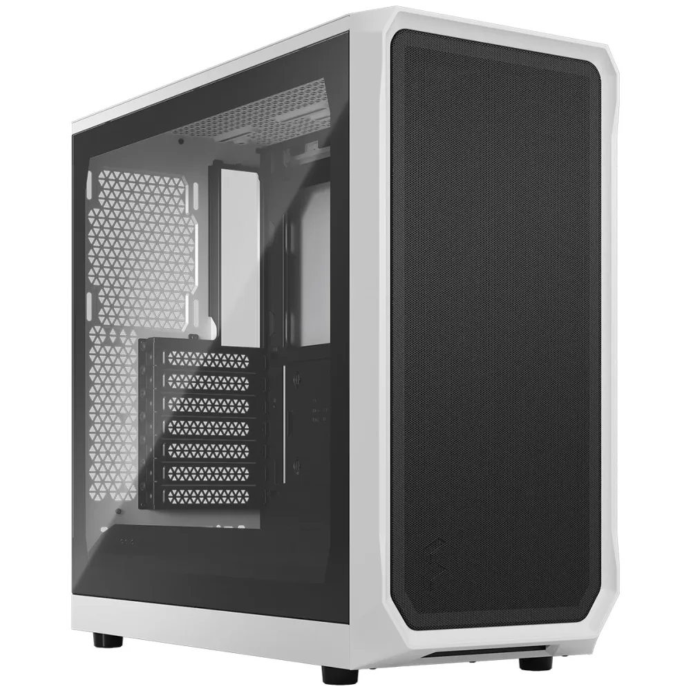 Caixa ATX Fractal Design Focus 2 White TG Clear Tint