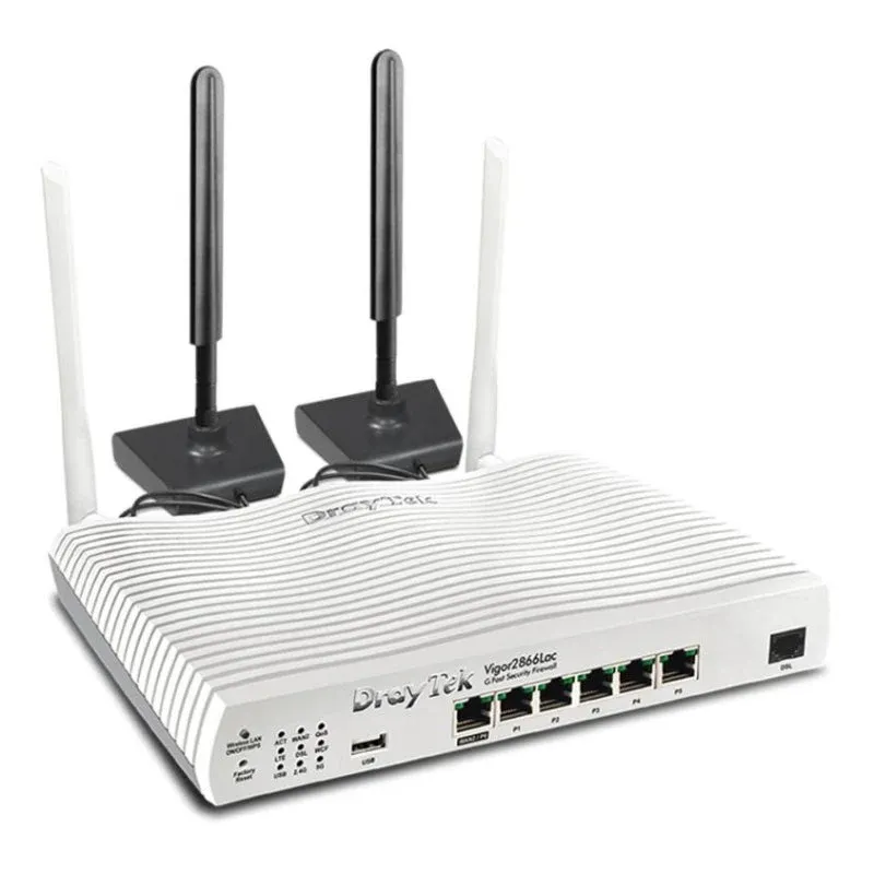 Router DrayTek Vigor 2866L Dual Band WiFi 5 867 Mbps 4G LTE