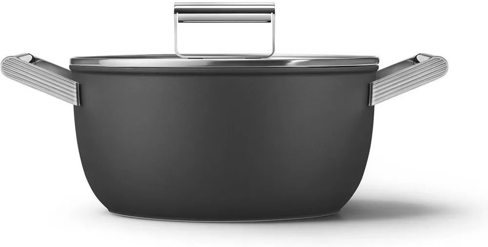 Caçarola SMEG CSF2412BLM Preta (24 CM)