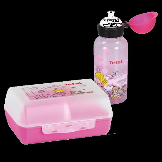 Garrafa + lancheira set princess tefal - k3169114