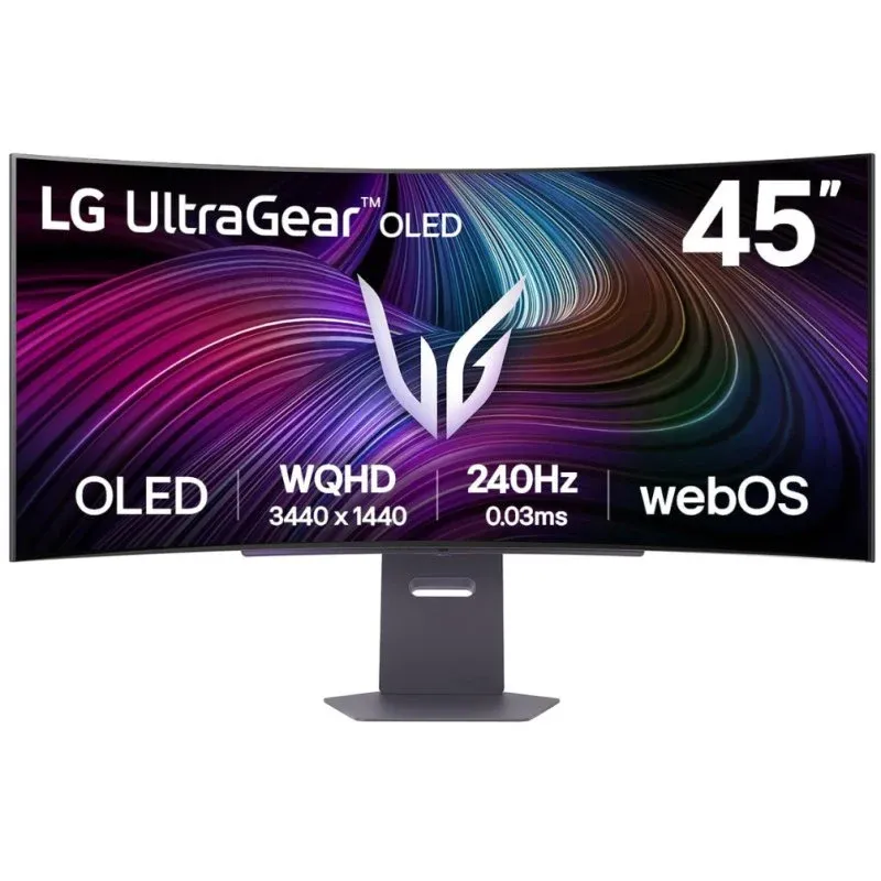 LG 45GX90SA-B Monitor Curvo 45" 3440x1440 240Hz OLED G-Sync FreeSync Premium