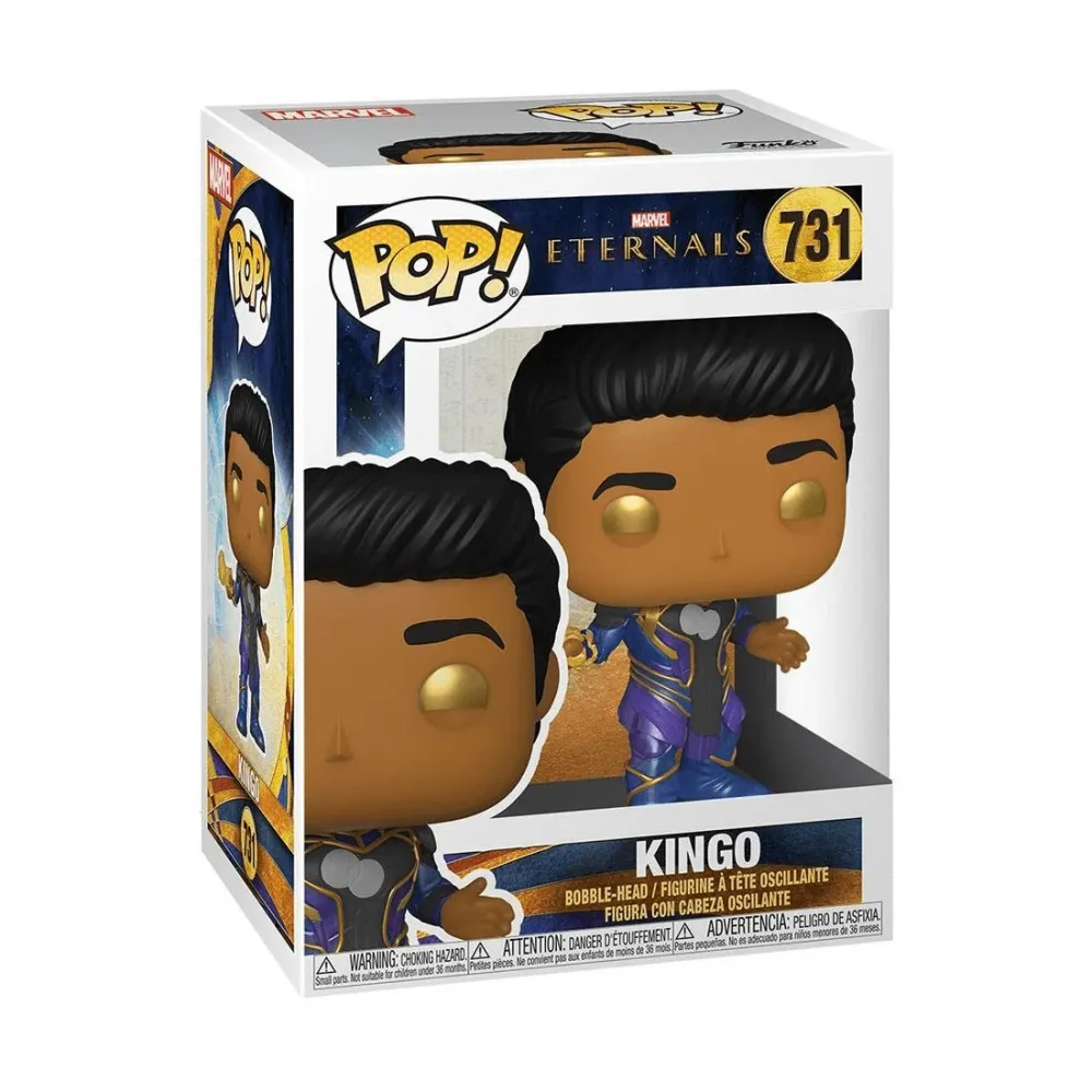 Figura Funko POP Marvel Eternals Kingo #731