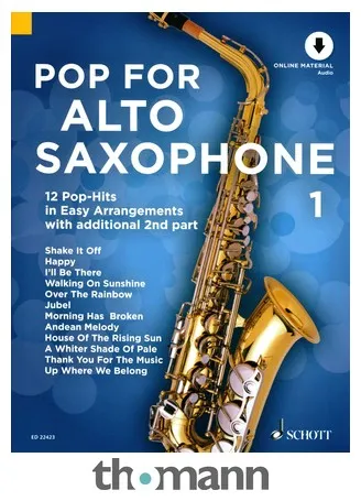 Schott Pop For Alto Saxophone 1