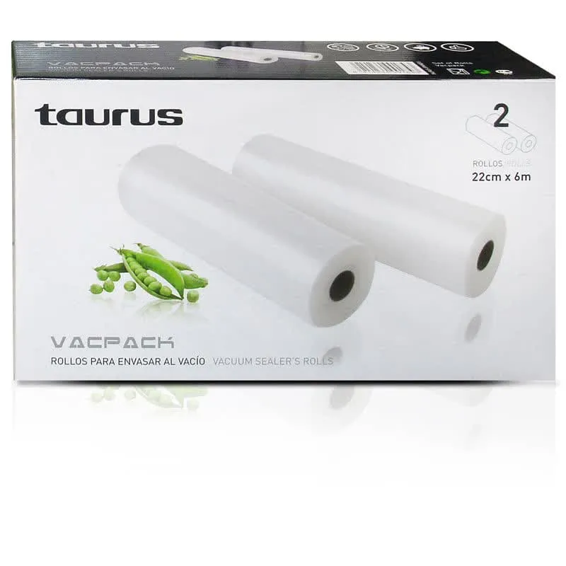Rolos Taurus Vac6000 2 Unid. 22Cmx6M - 999.258