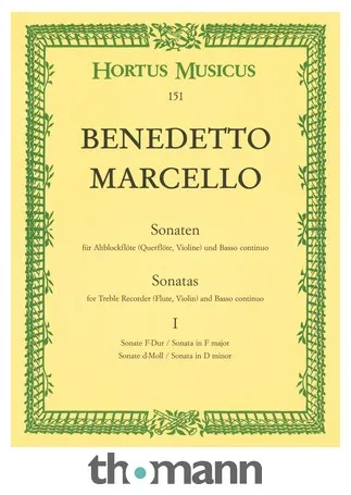 Bärenreiter Marcello Sonaten 1