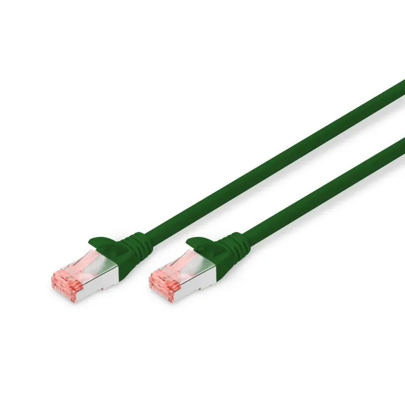 Digitus DK-1644-100/G cabo de rede Verde 10 m Cat6 S/FTP DK-1644-100/G