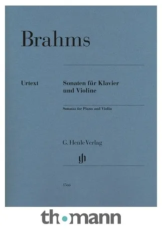 Henle Verlag Brahms Violinsonaten
