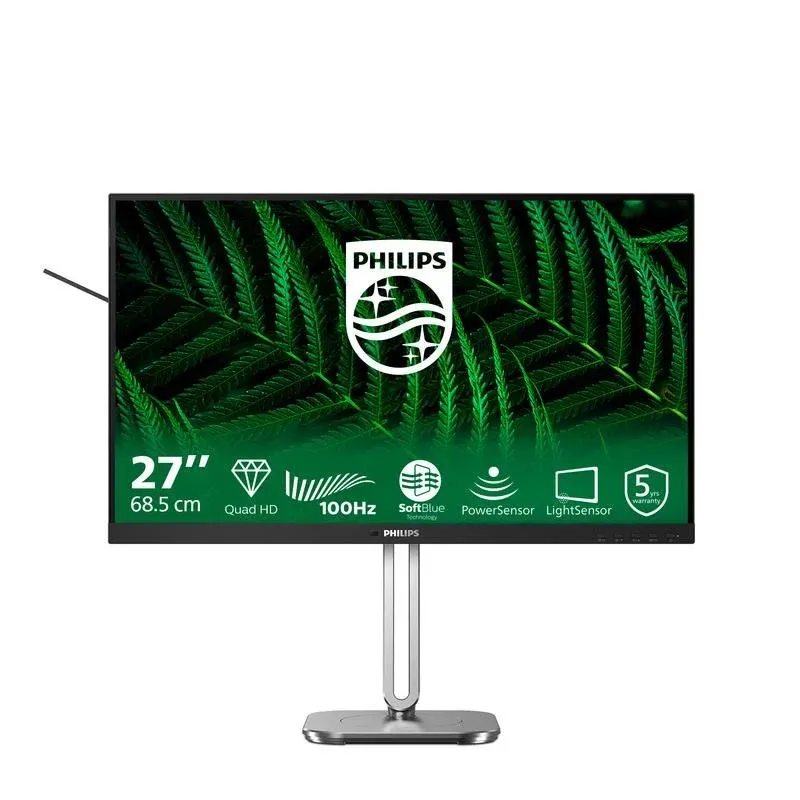 Monitor Philips 27B2G5500/00 27" Quad HD 100Hz IPS Altifalantes USB Ajustável