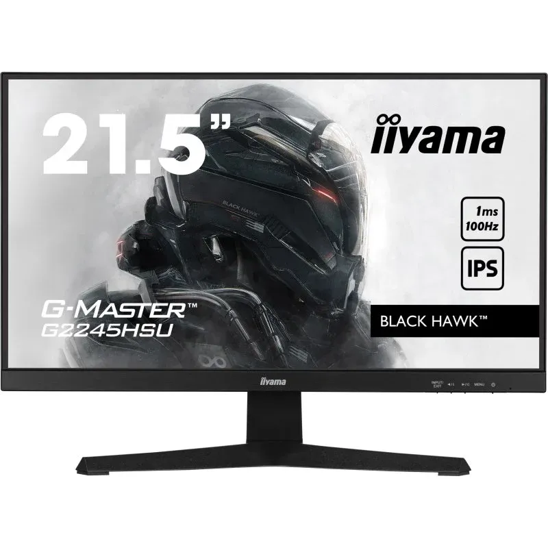 iiyama G-Master G2245HSU-B2 21.5" LED IPS FullHD 100Hz com Altifalantes e Adaptive Sync