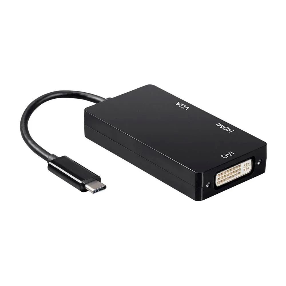Adaptador Usb-C a Dvi/Hdmi/Vga Aisens