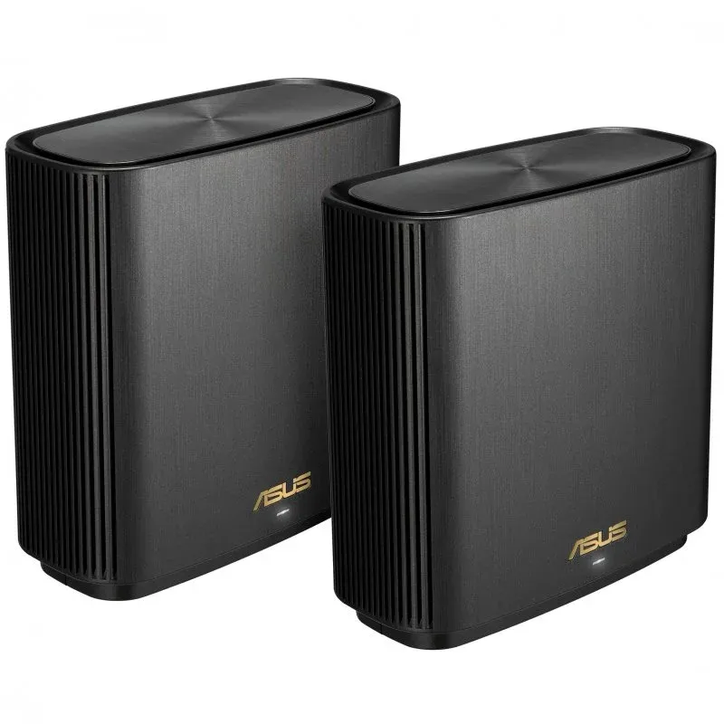 Router Asus ZenWiFi XT9 Sistema WiFi Mesh Tri-Band AX7800 Preto (Pack 2)