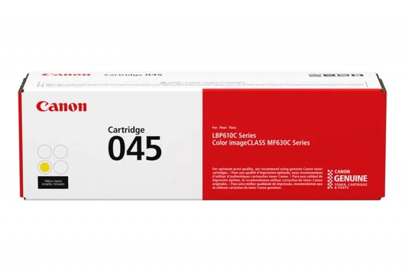 045 Y - Cartridge para Série LBP610, 1.300 pág.