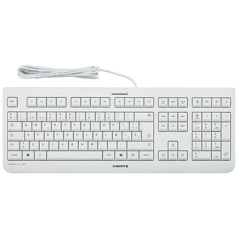 Cherry KC 1000 Teclado USB Branco