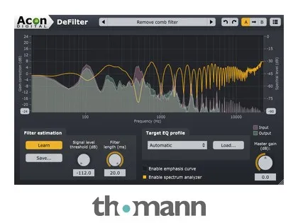 Acon Digital DeFilter