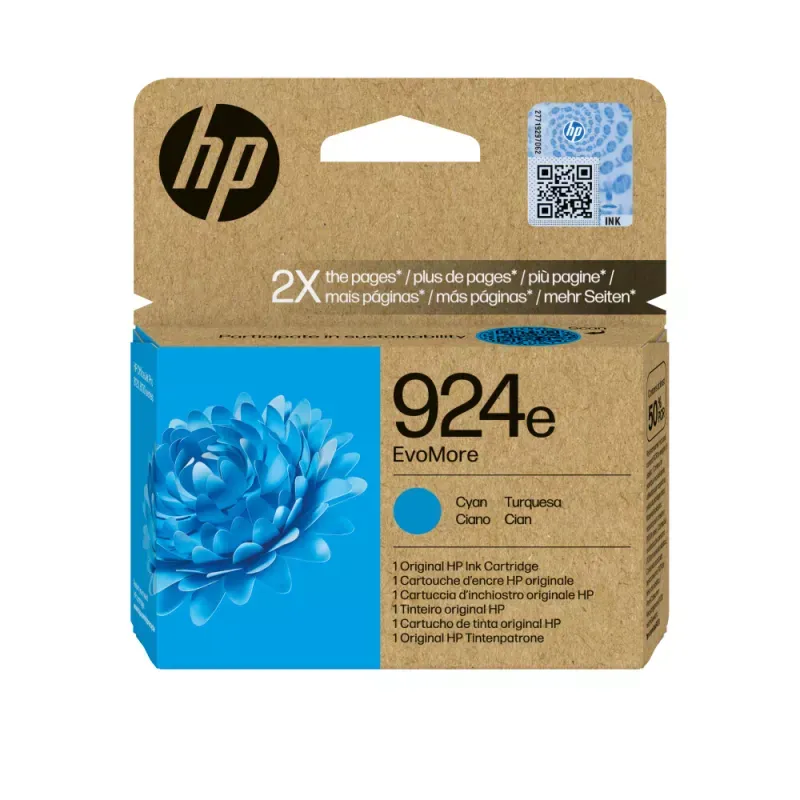 TINTA CYAN HP EVOMORE 924E
