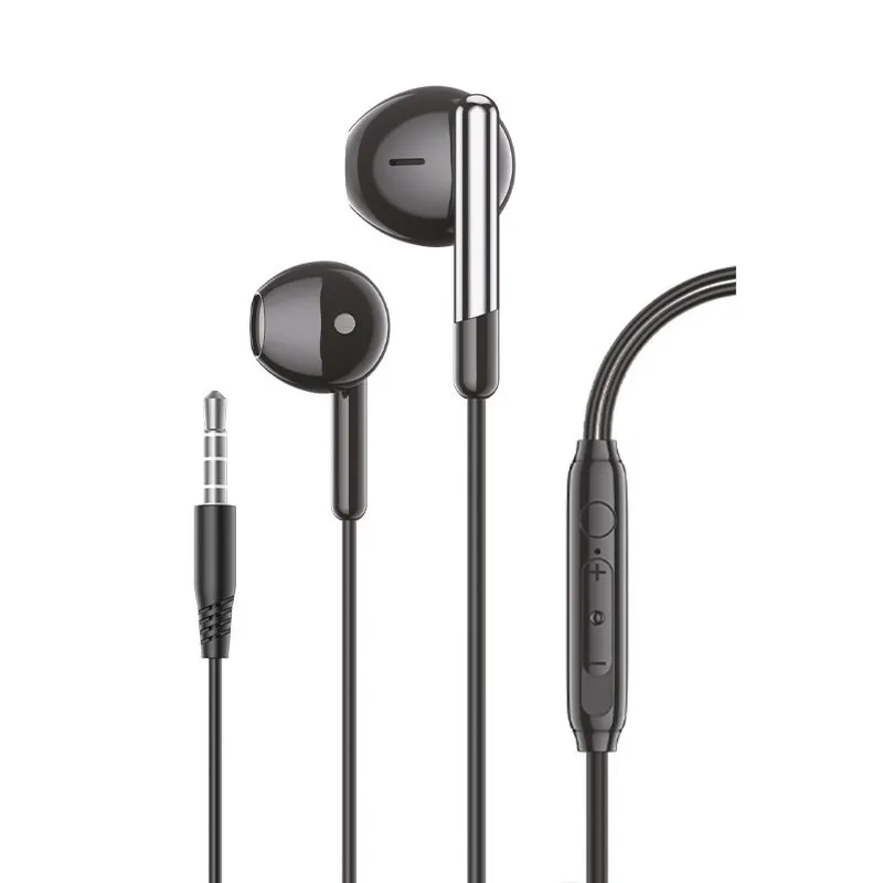 Cool Care Stereo Auriculares 3,5 mm com Microfone Pretos