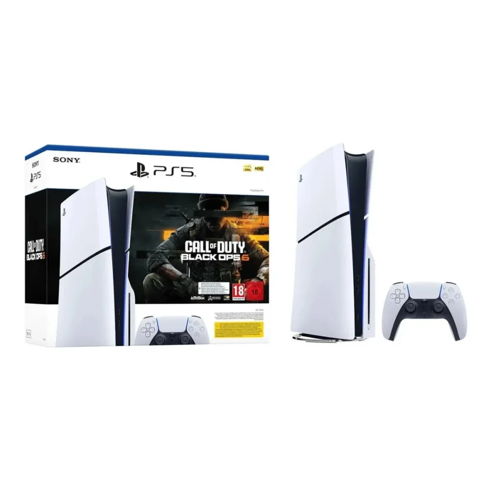 Consola Sony PlayStation 5 Slim PS5 Standard + Jogo Call Of Duty Black Ops 6