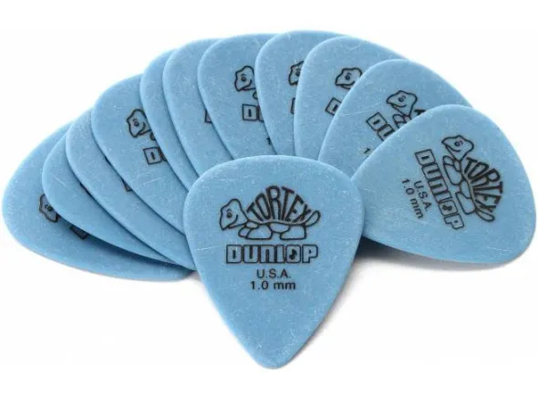Dunlop 418P1.0 Tortex 1.0mm Pack 12