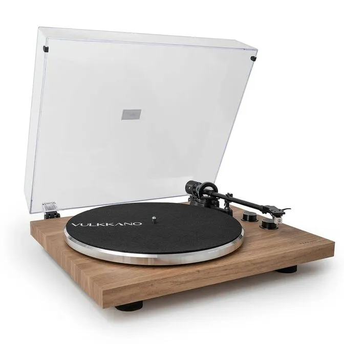 Gira-discos Vulkkano TD10 Castanho