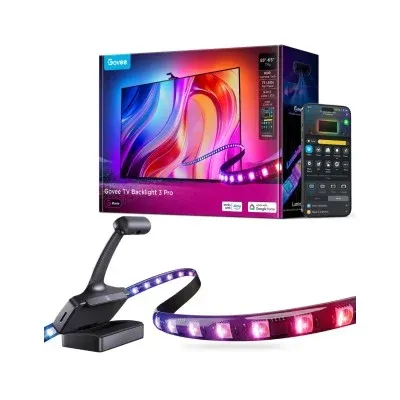 Fita LED TV Govee R2A80C11 com 3 Câmaras para TV de 55"-65"