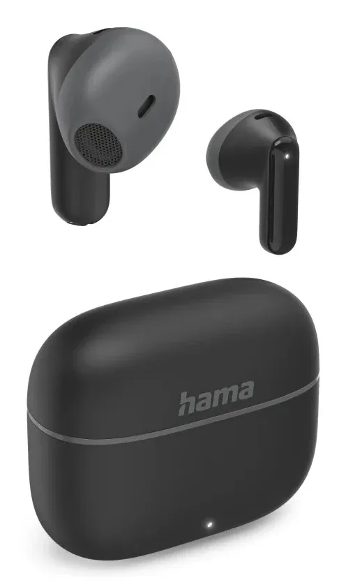 Hama Freedom Light II Auriculares Sem Fios True Wireless Bluetooth com Microfone e Controlos Táteis Pretos