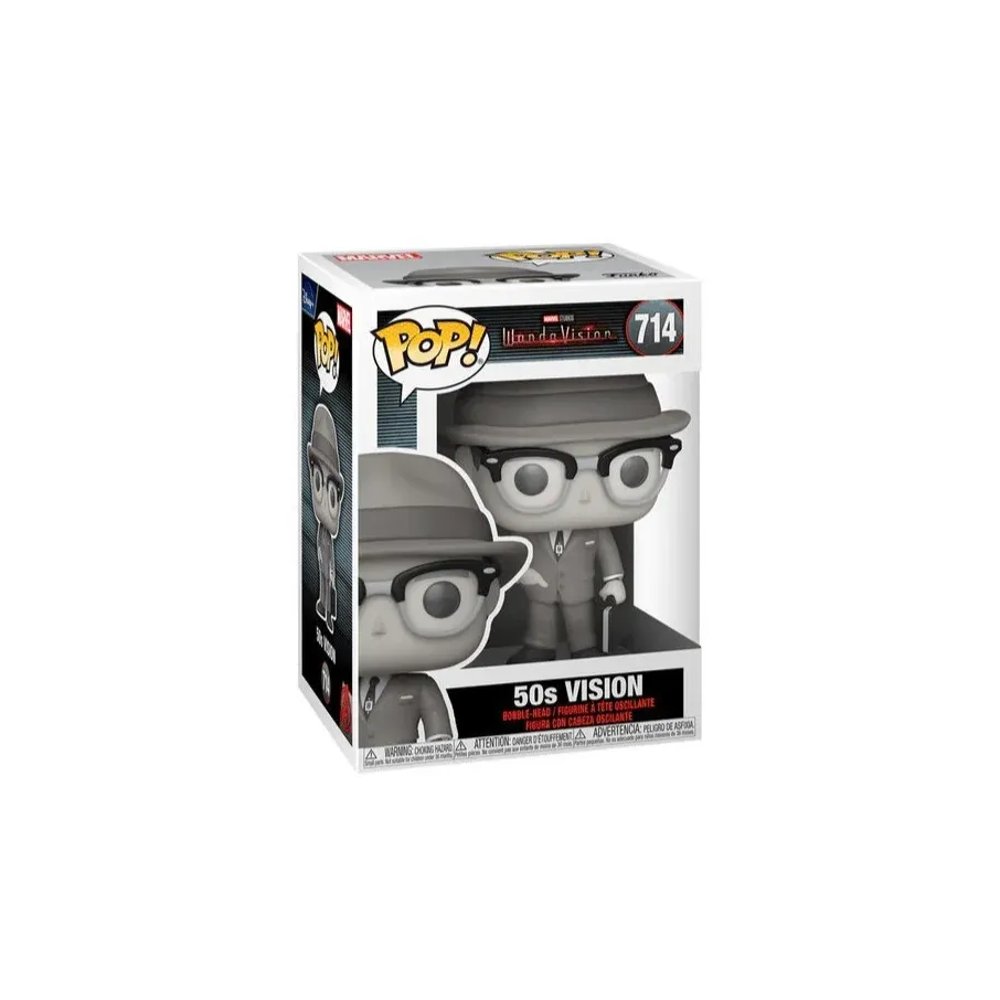 Figura Funko POP Marvel WandaVision - 50´s Vision #714