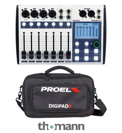 Proel Digipad 8 Bag Bundle