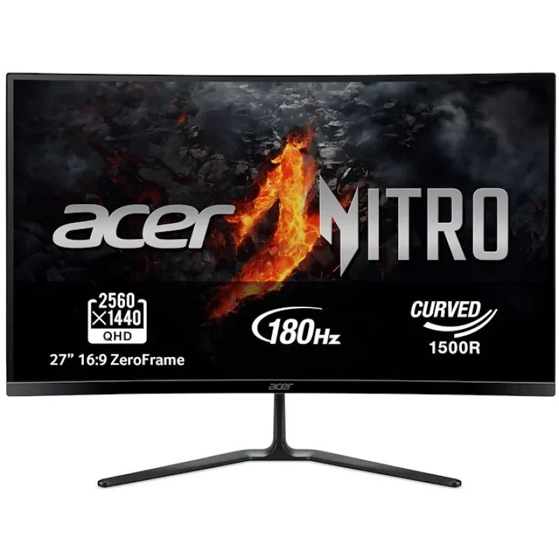 Monitor Acer Nitro ED270U S3 27" QHD 180Hz VA Curvo FreeSync Premium HDR10 1ms