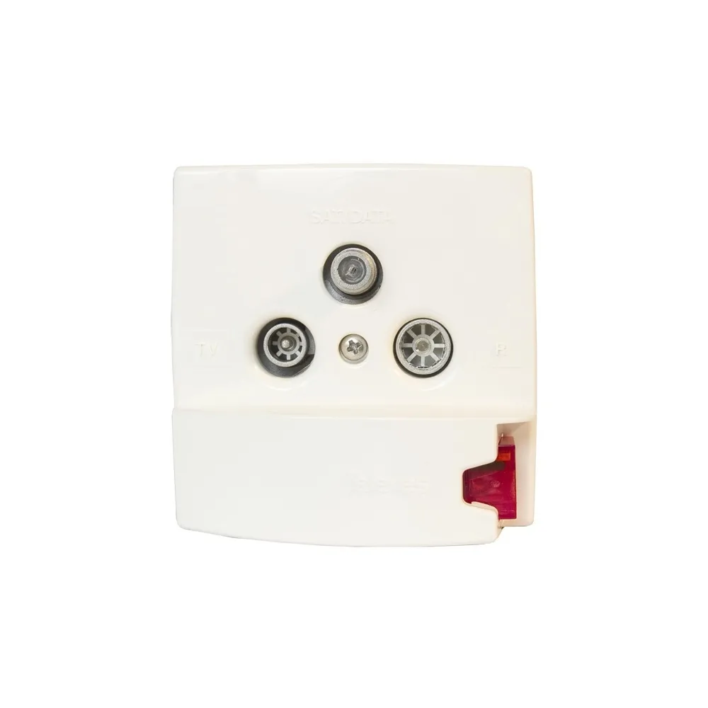 TERMINAL RJ 45 CAT.6 TV-R-DADOS/SAT TELEVES