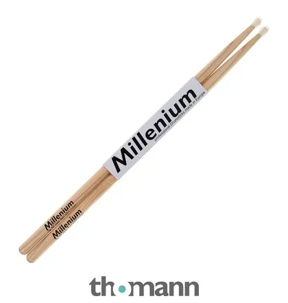 Millenium H7AN Hickory Sticks -Nylon-