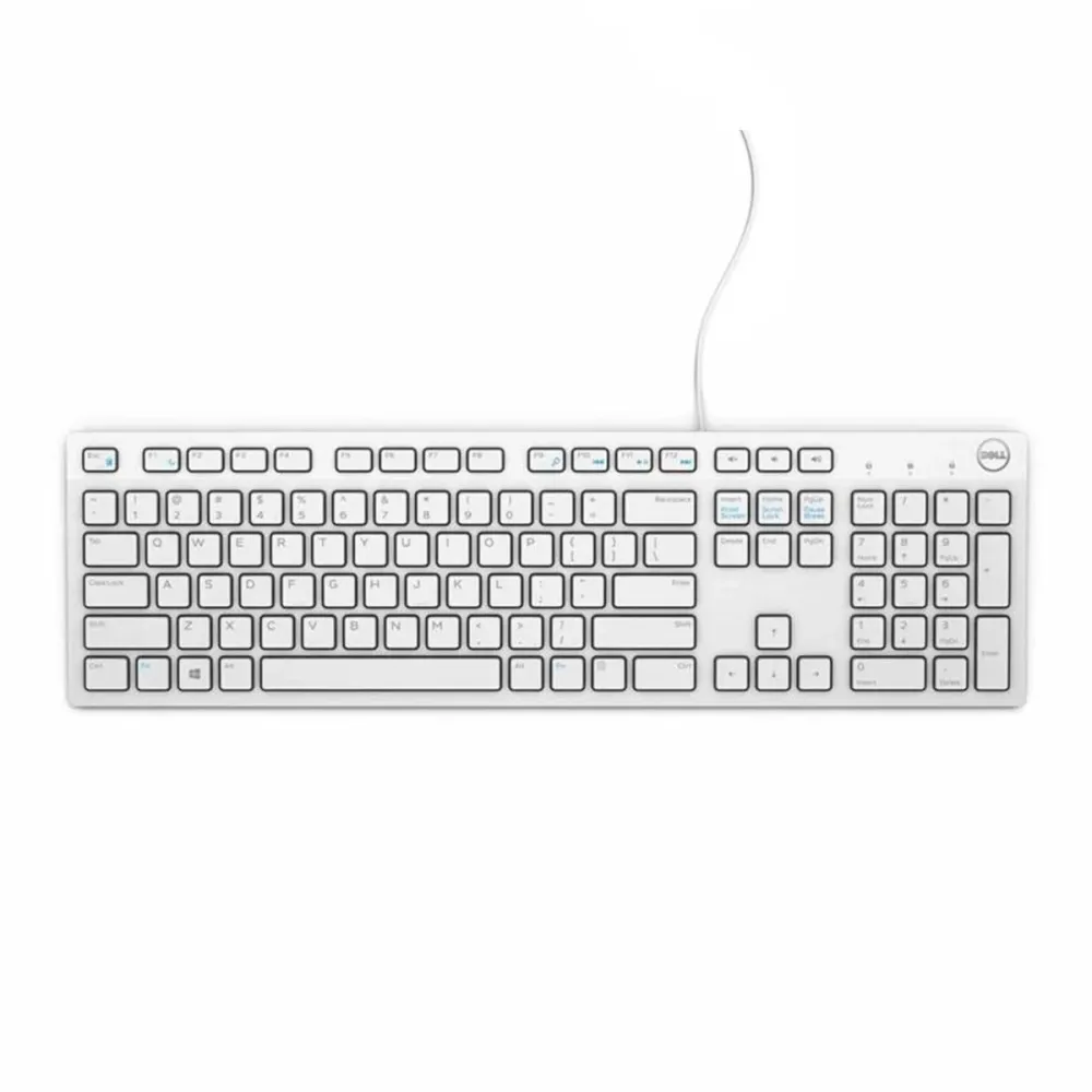 Teclado Dell Multimedia KB216 Branco