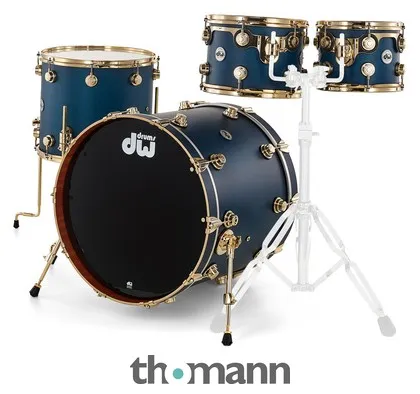 DW Satin Oil 22" Regal Blue Gold